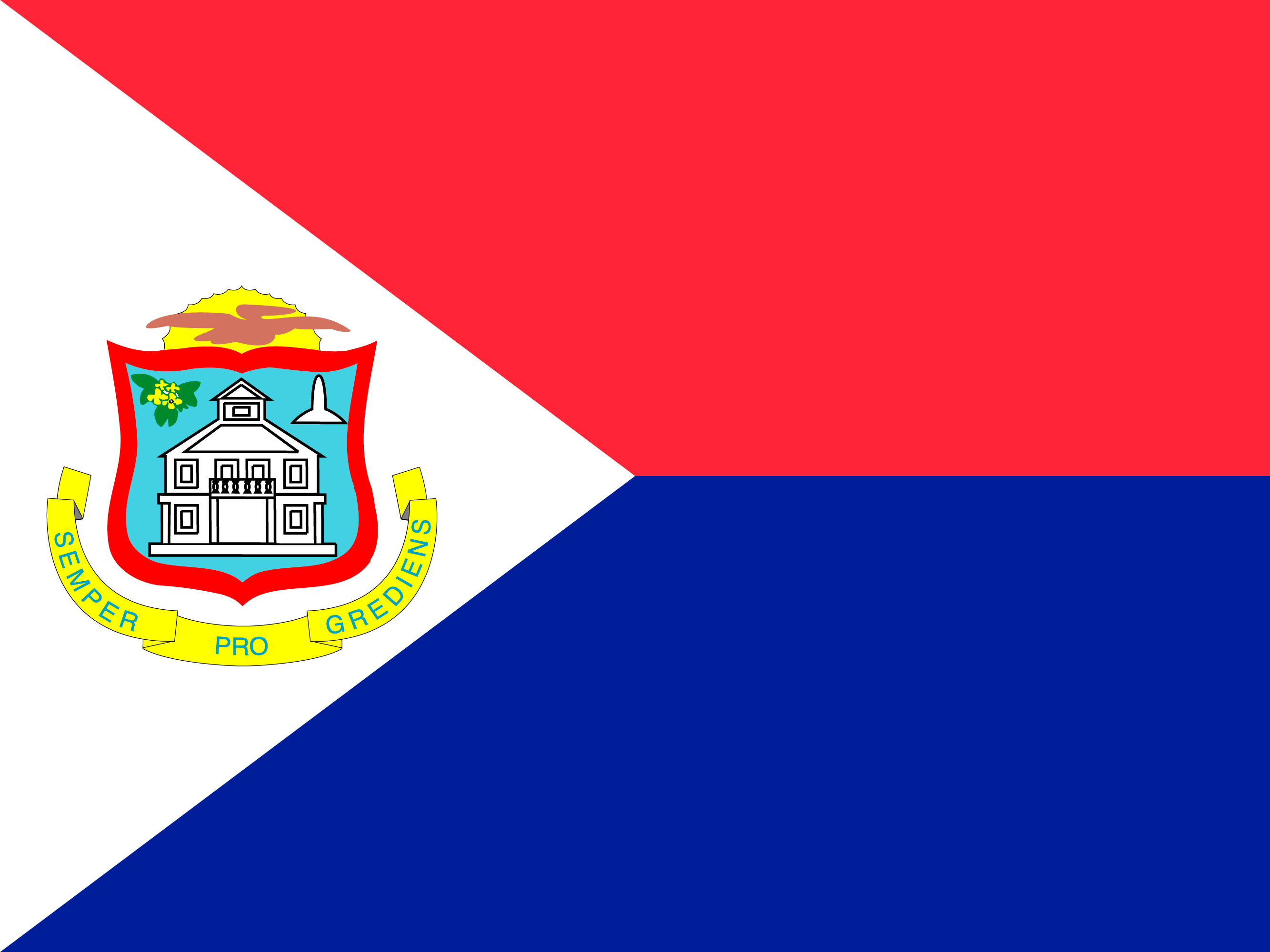 bendera Sint Maarten