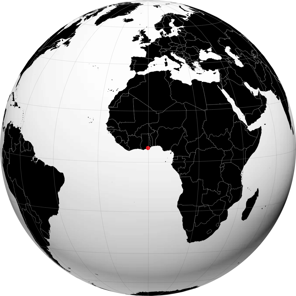 Accra pada glob