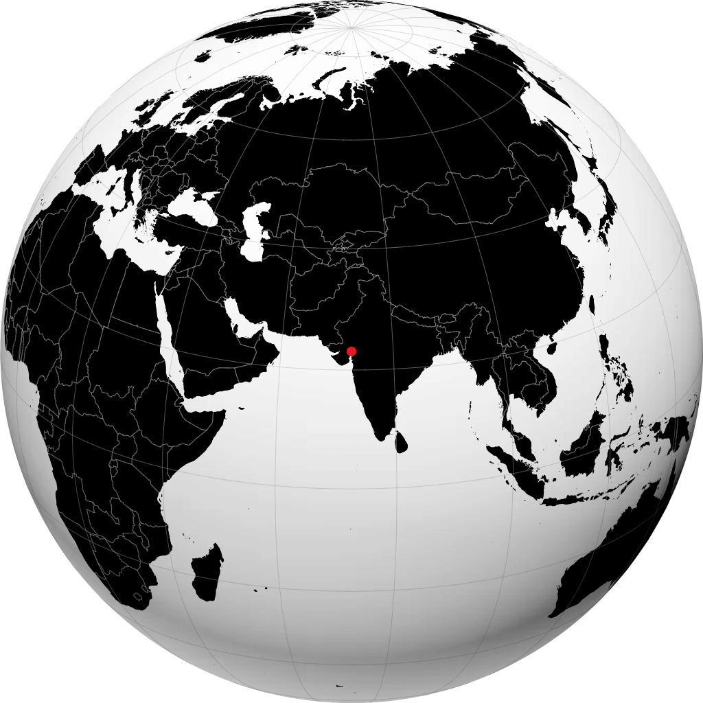 Ahmedabad pada glob