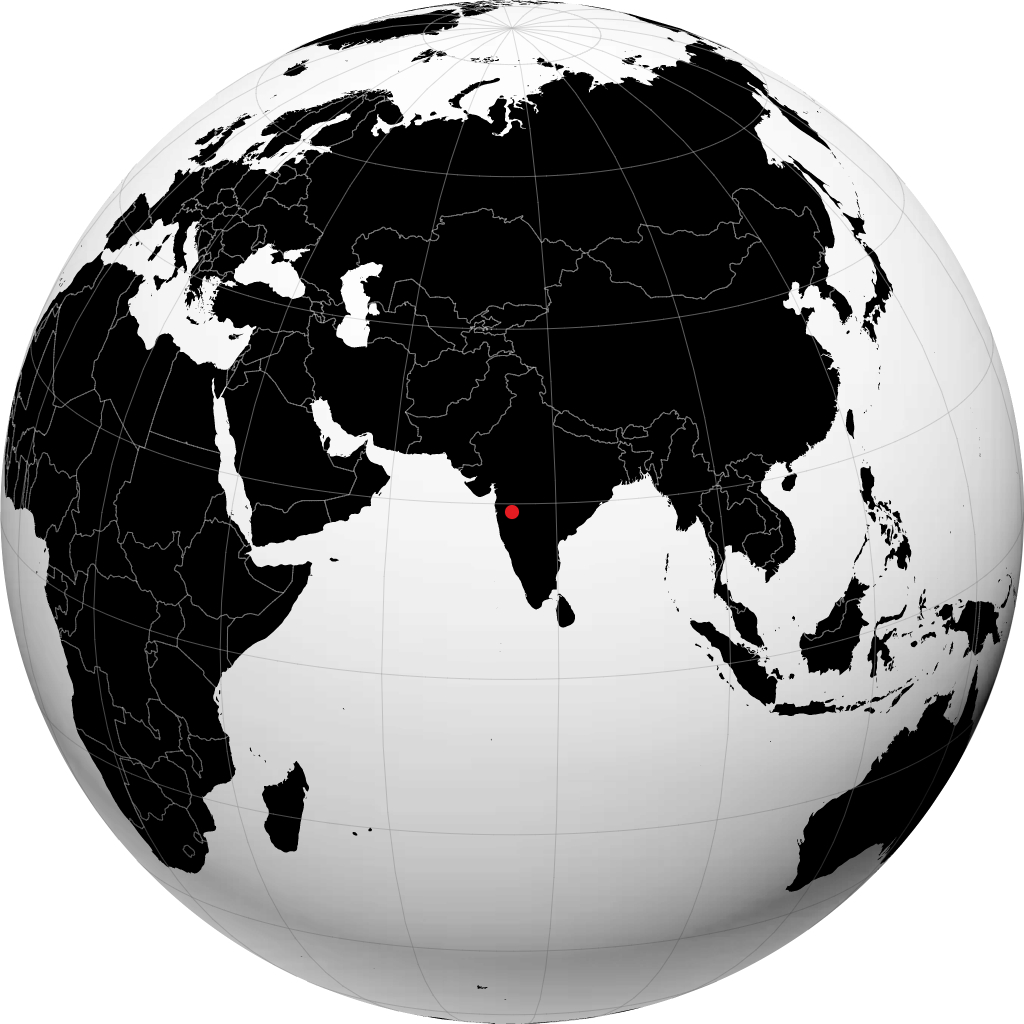Ahmednagar pada glob