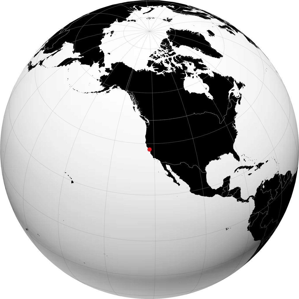 Alameda pada glob