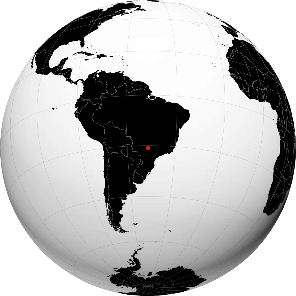 Andradina pada glob