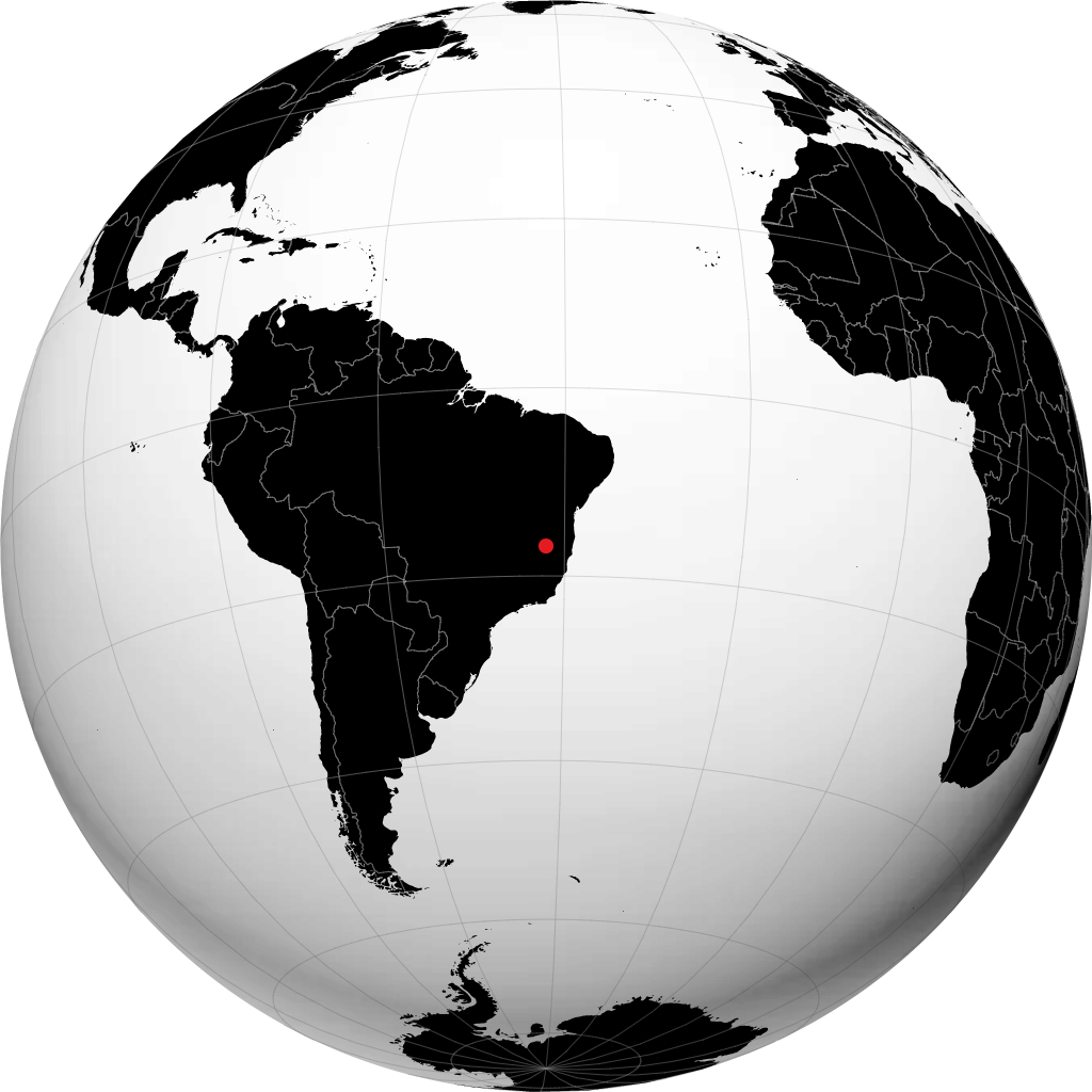 Aracuai pada glob