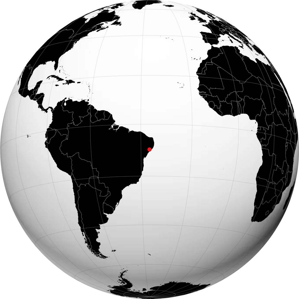 Arapiraca pada glob