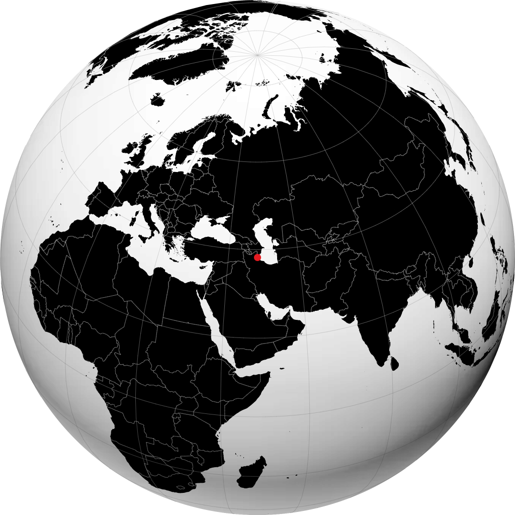 Ardabil pada glob