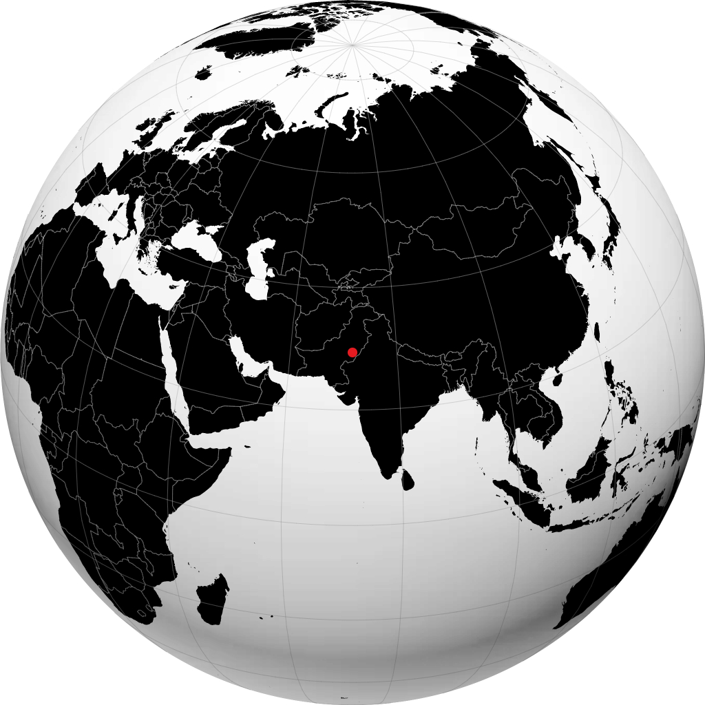 Bahawalpur pada glob