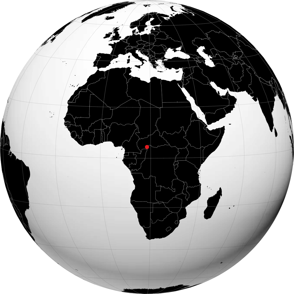 Bangui pada glob