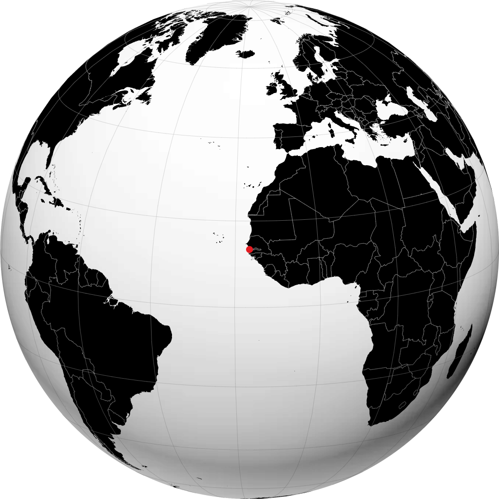 Banjul pada glob