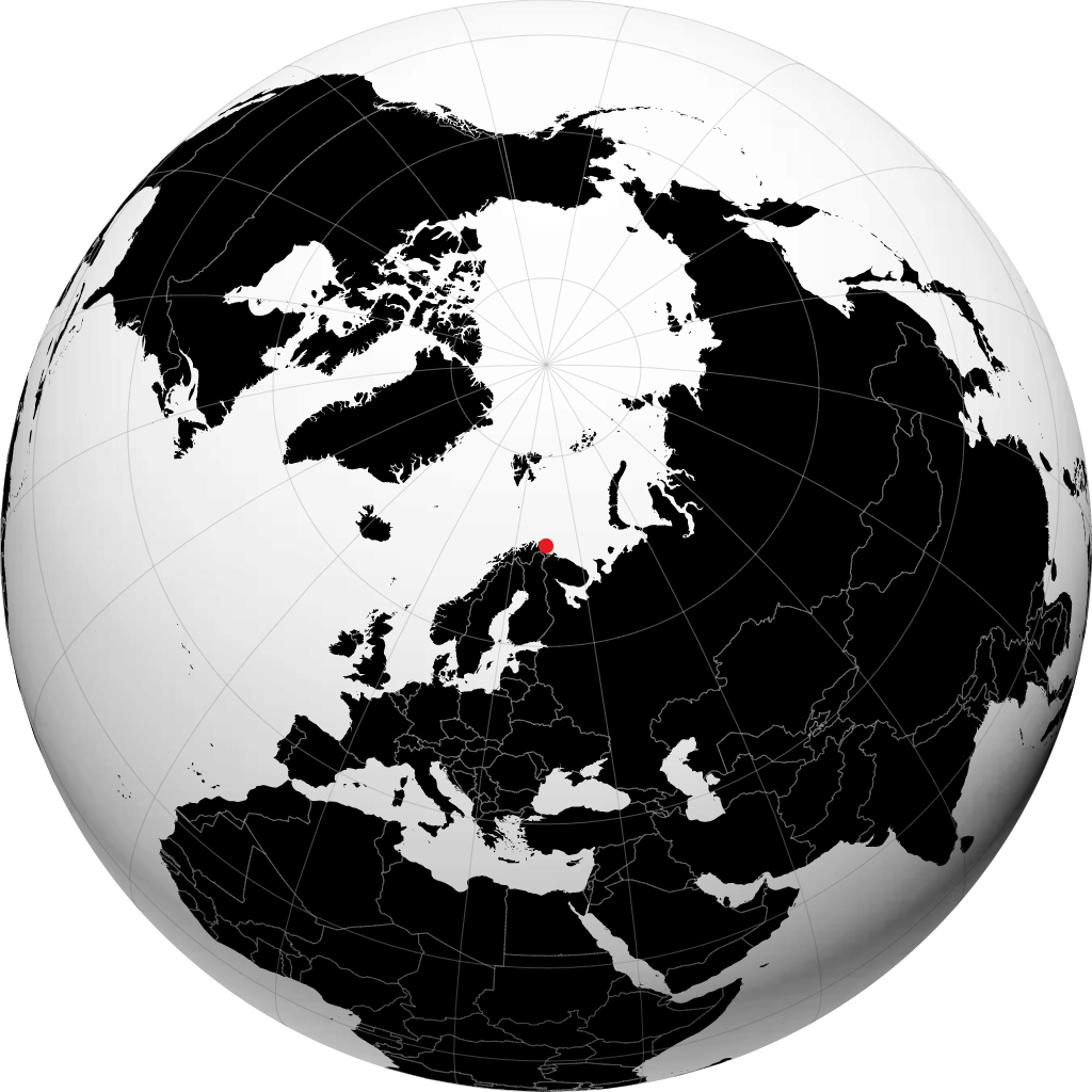 Båtsfjord pada glob
