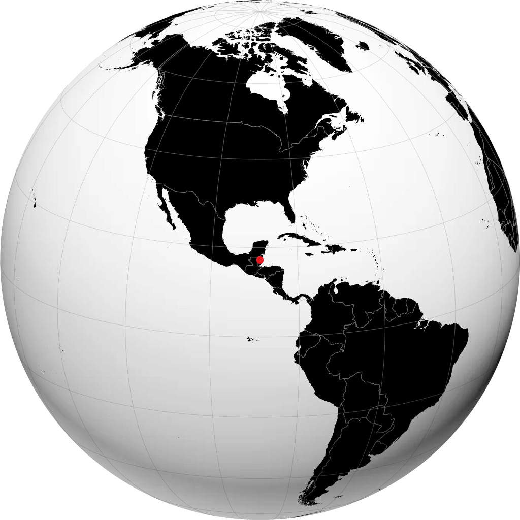Belmopan pada glob