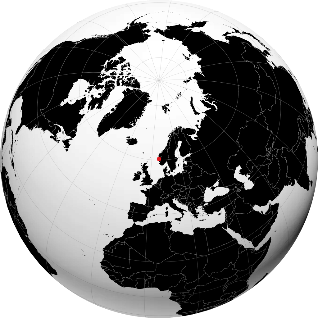 Bergen pada glob