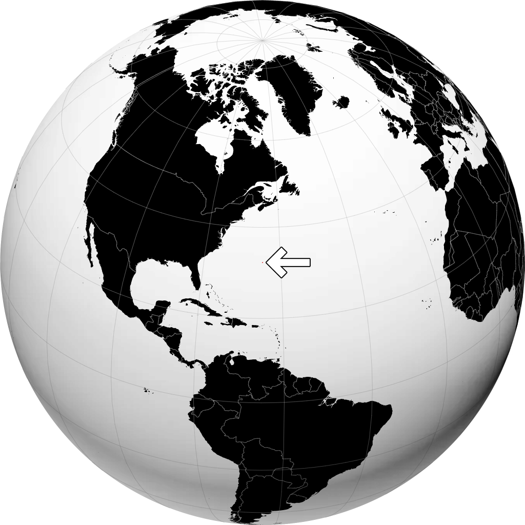 Bermuda pada glob