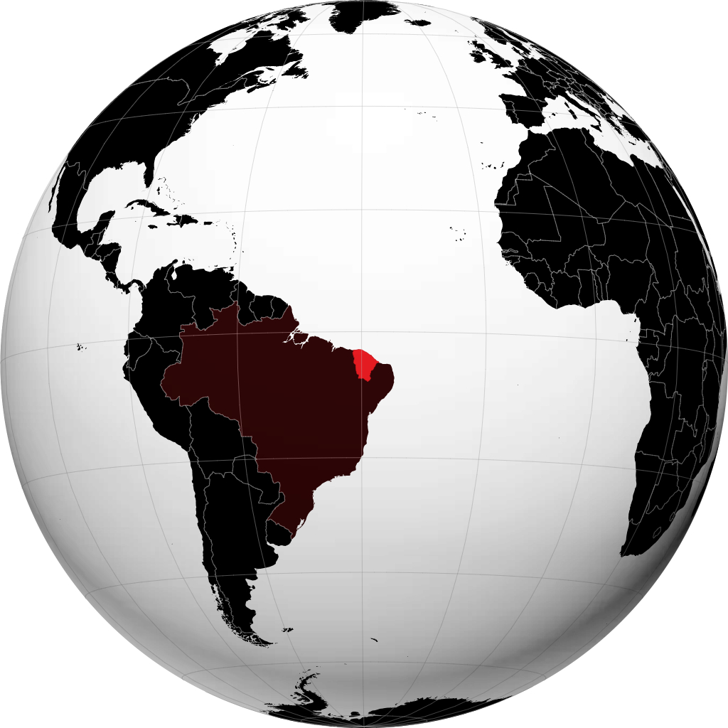 Ceará pada glob