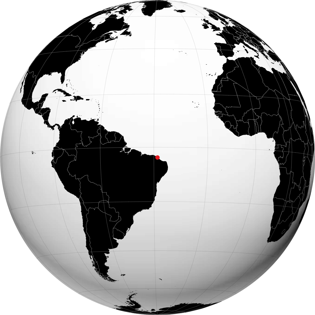 Caucaia pada glob