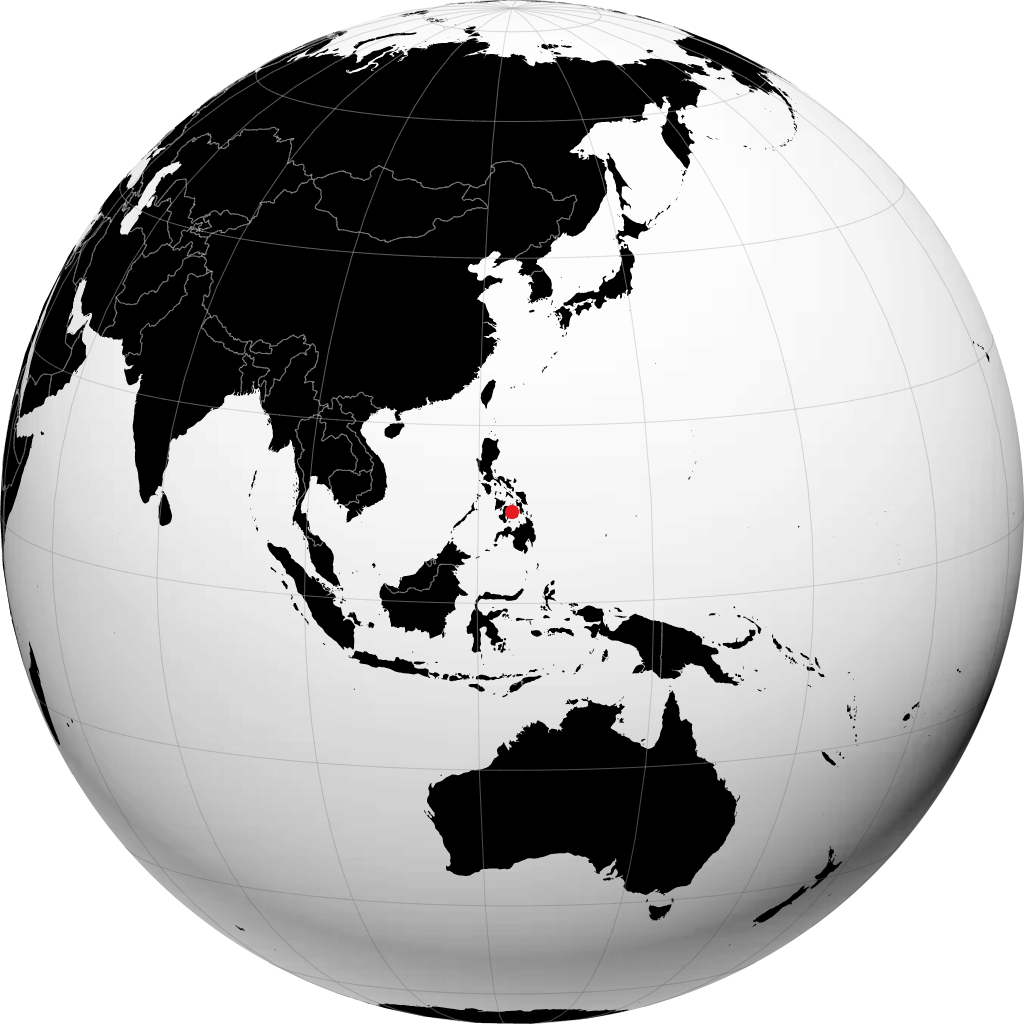 Cebu City pada glob