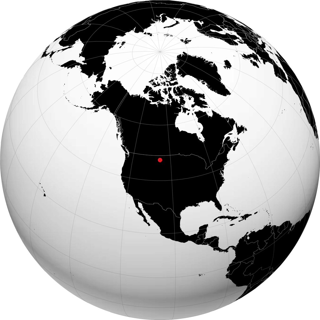 Circle pada glob