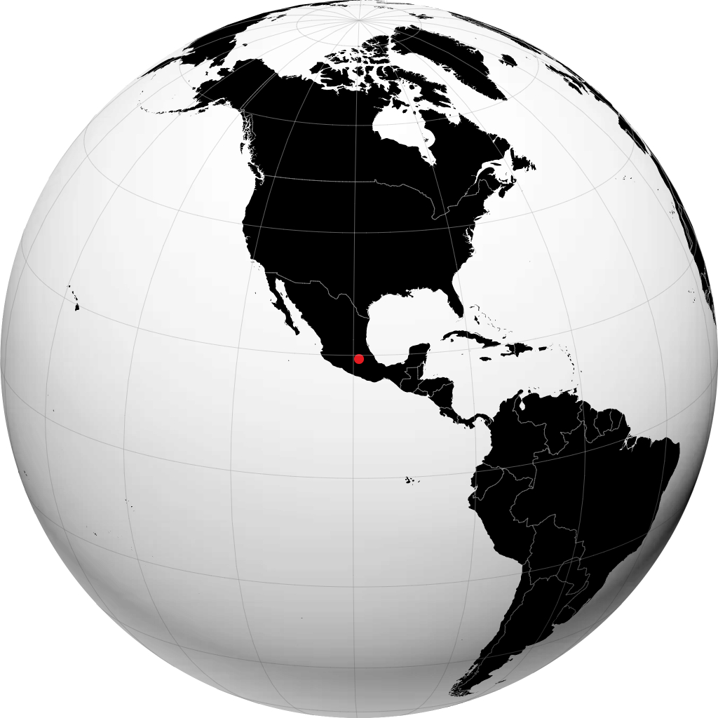 Ciudad Nezahualcóyotl pada glob
