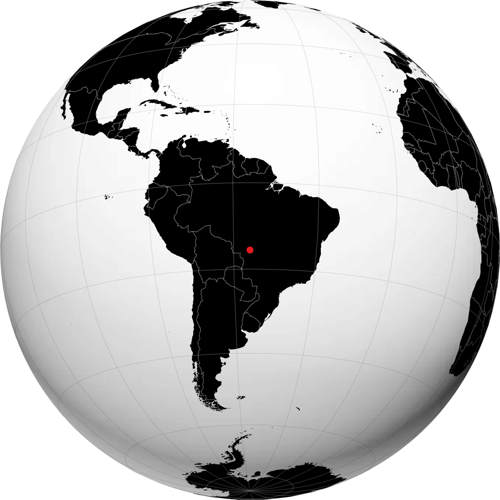 Cuiabá pada glob