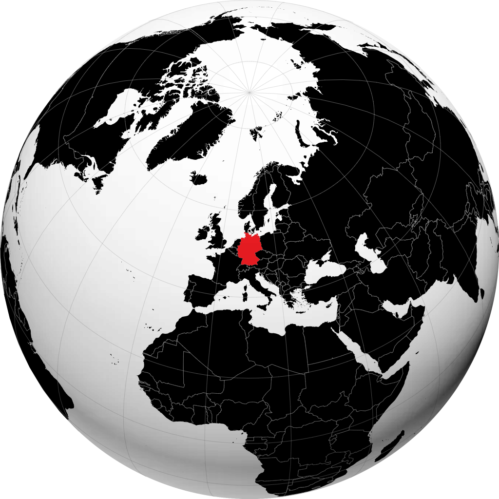 Jerman pada glob