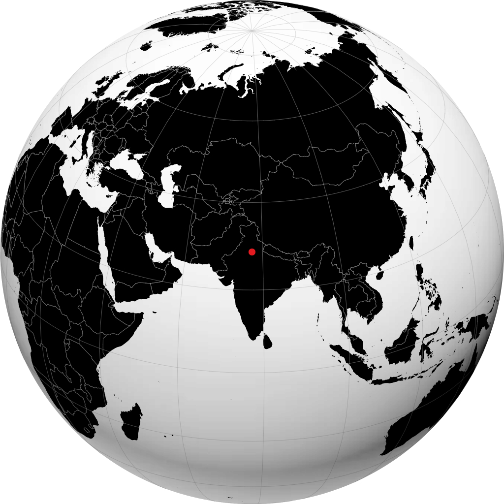 Delhi pada glob