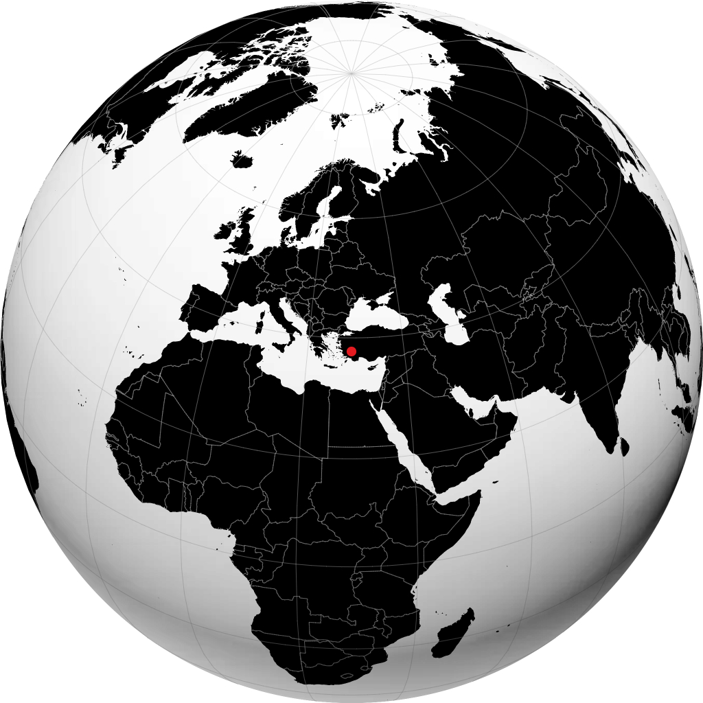 Denizli pada glob