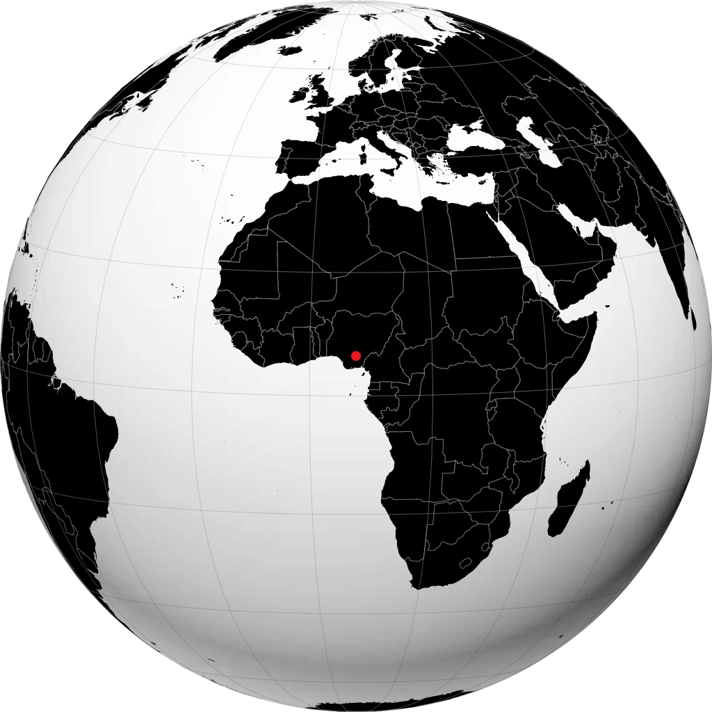 Enugu pada glob