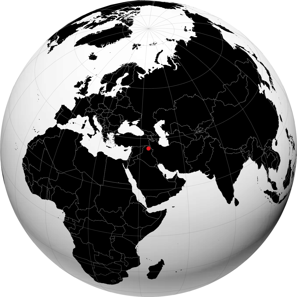 Erbil pada glob