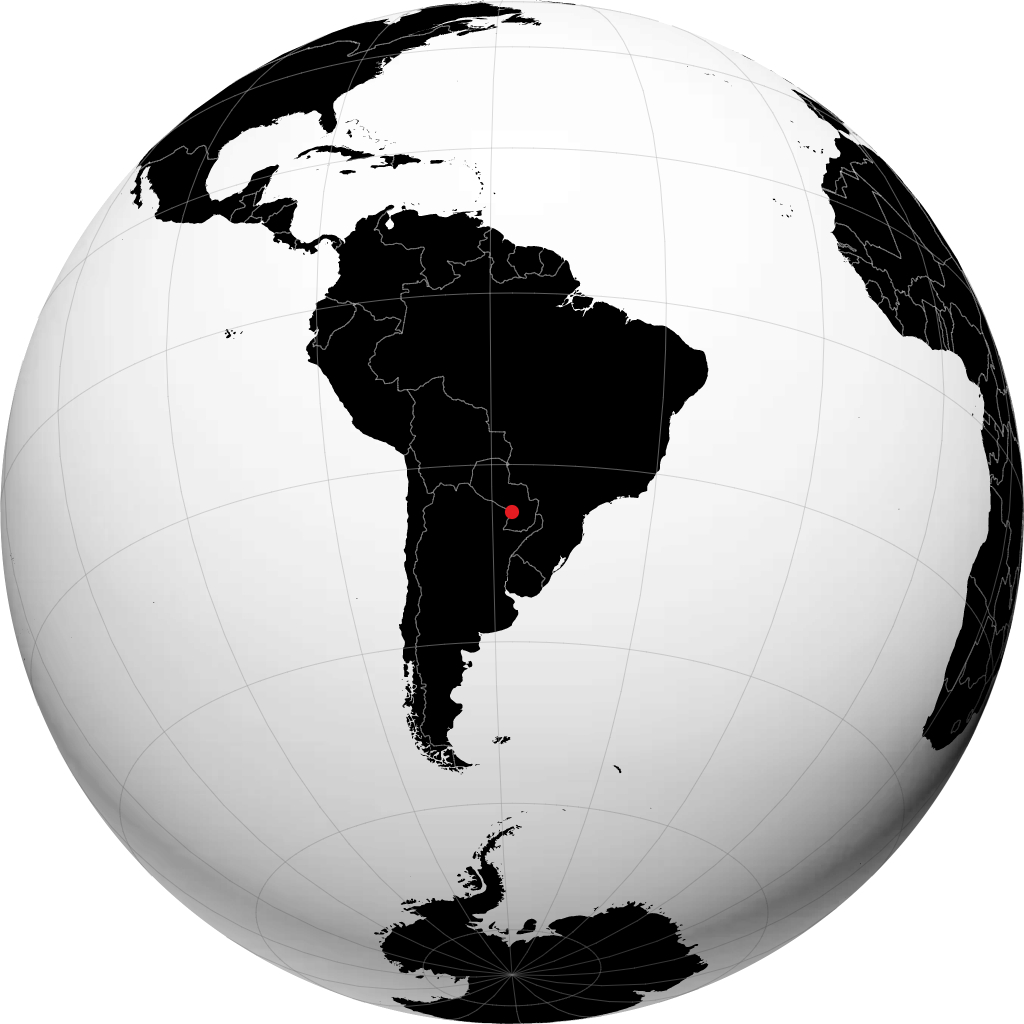 Fernando de la Mora pada glob