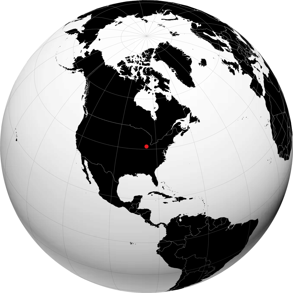 Fort Wayne pada glob