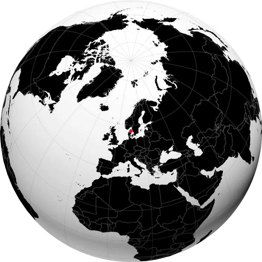 Frederikshavn pada glob