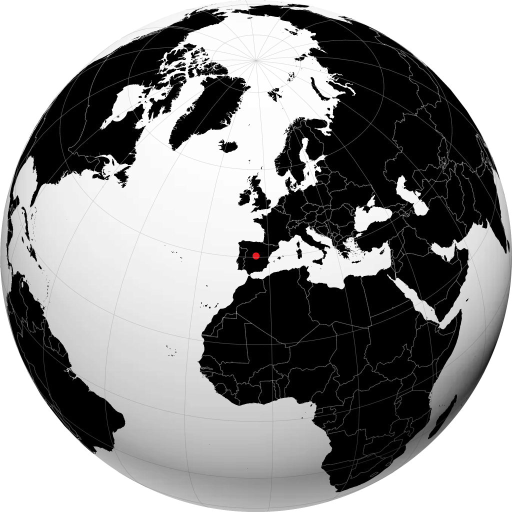 Fuenlabrada pada glob
