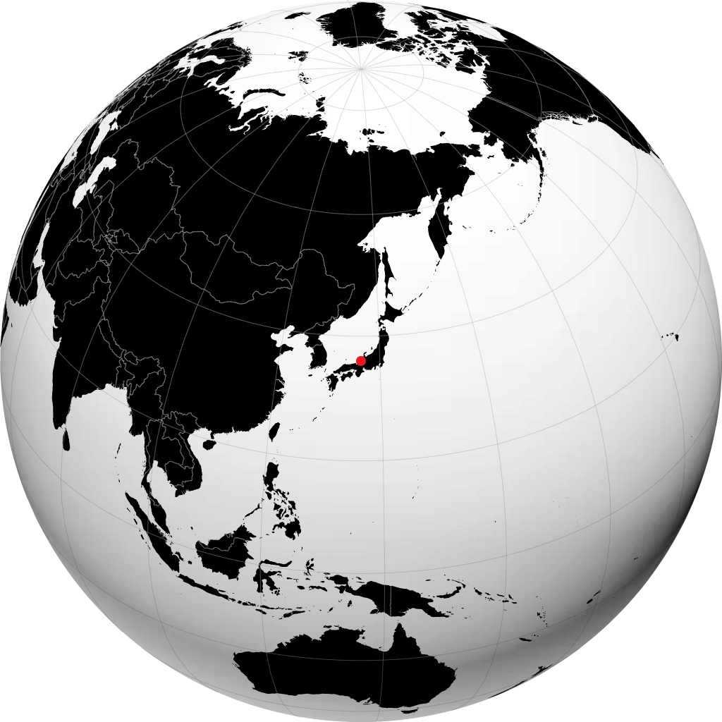 Fukui-shi pada glob
