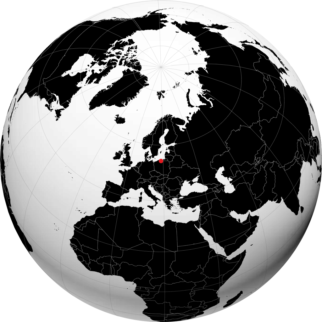Gdańsk pada glob