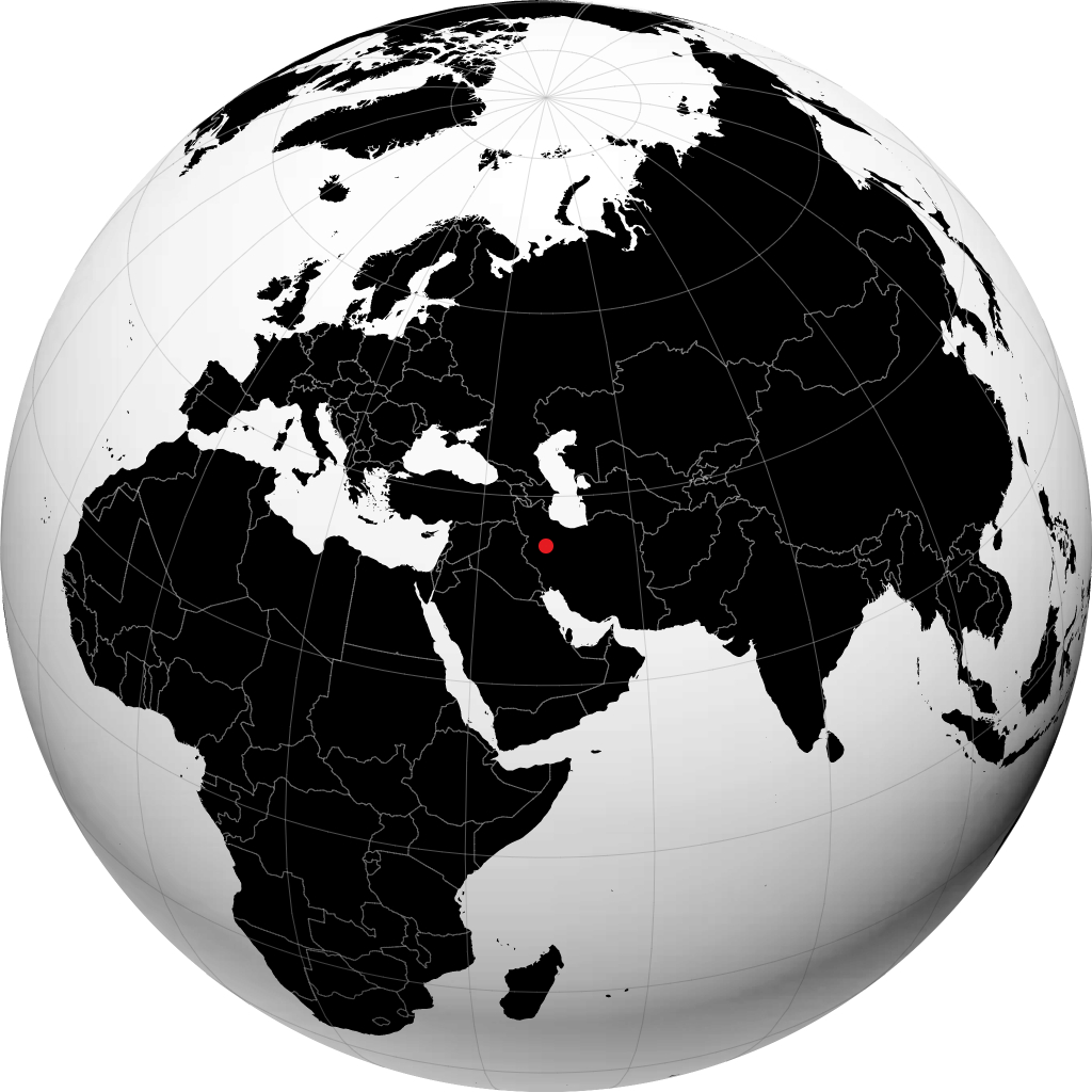 Hamadan pada glob