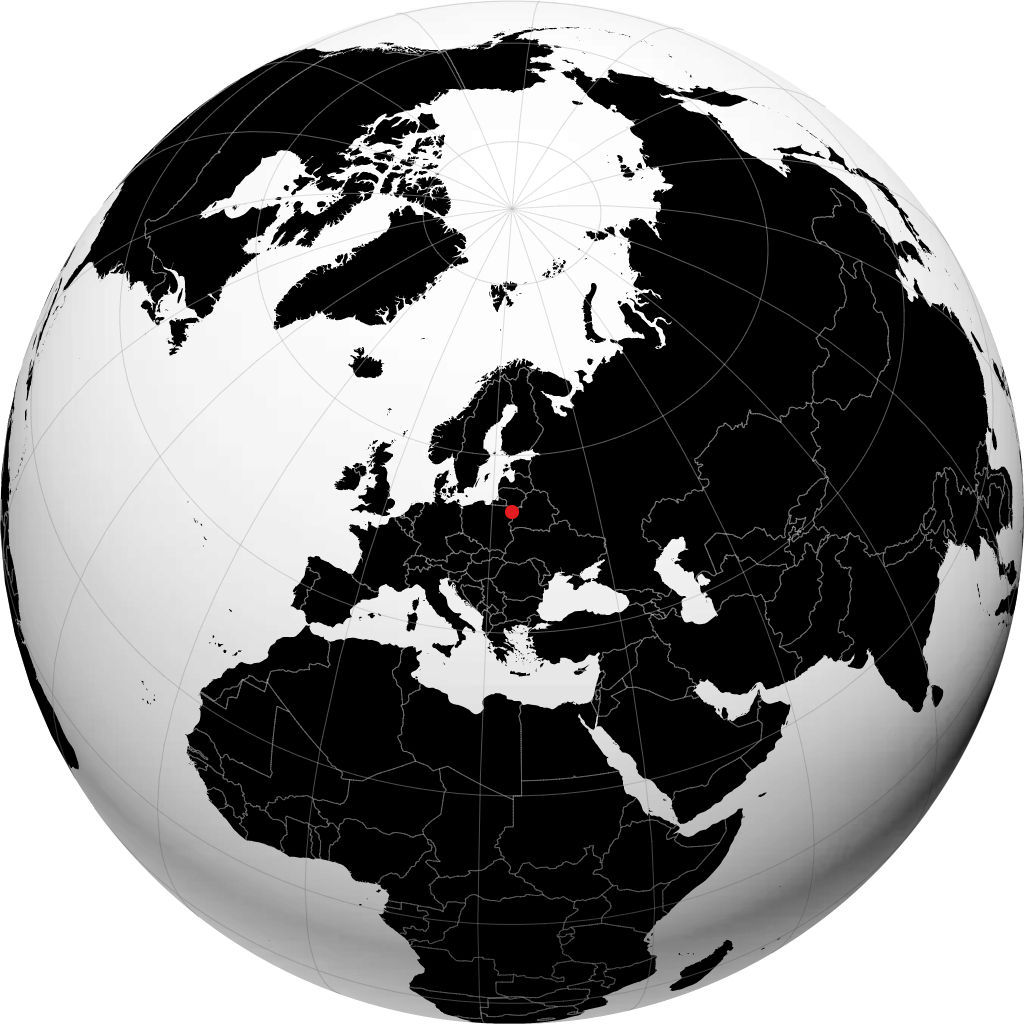Hrodna pada glob