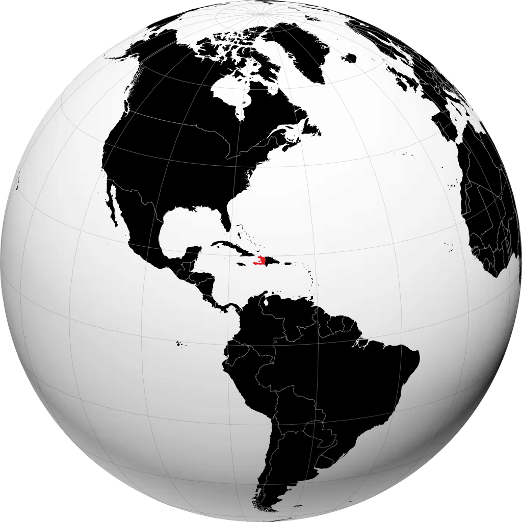 Haiti pada glob