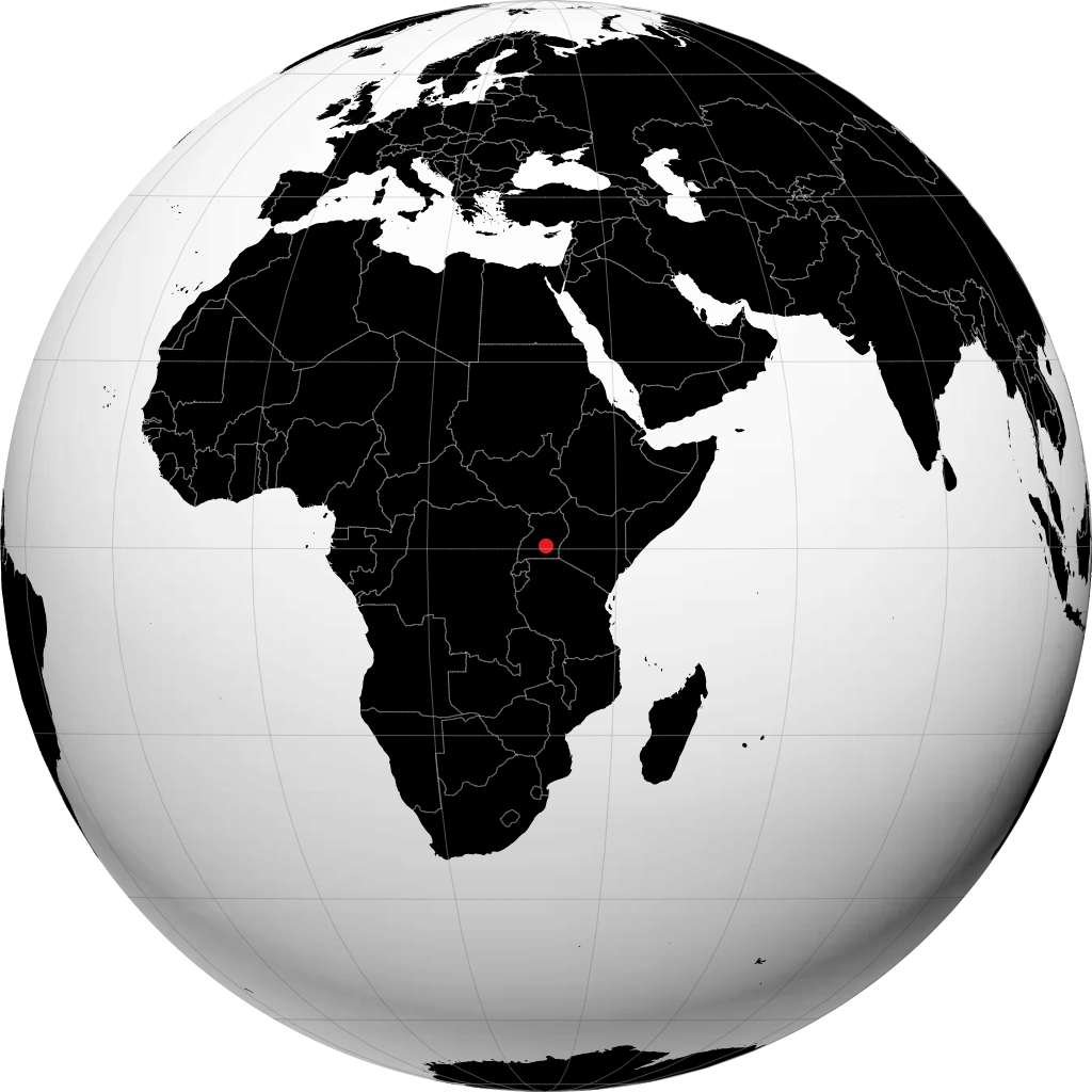 Kampala pada glob