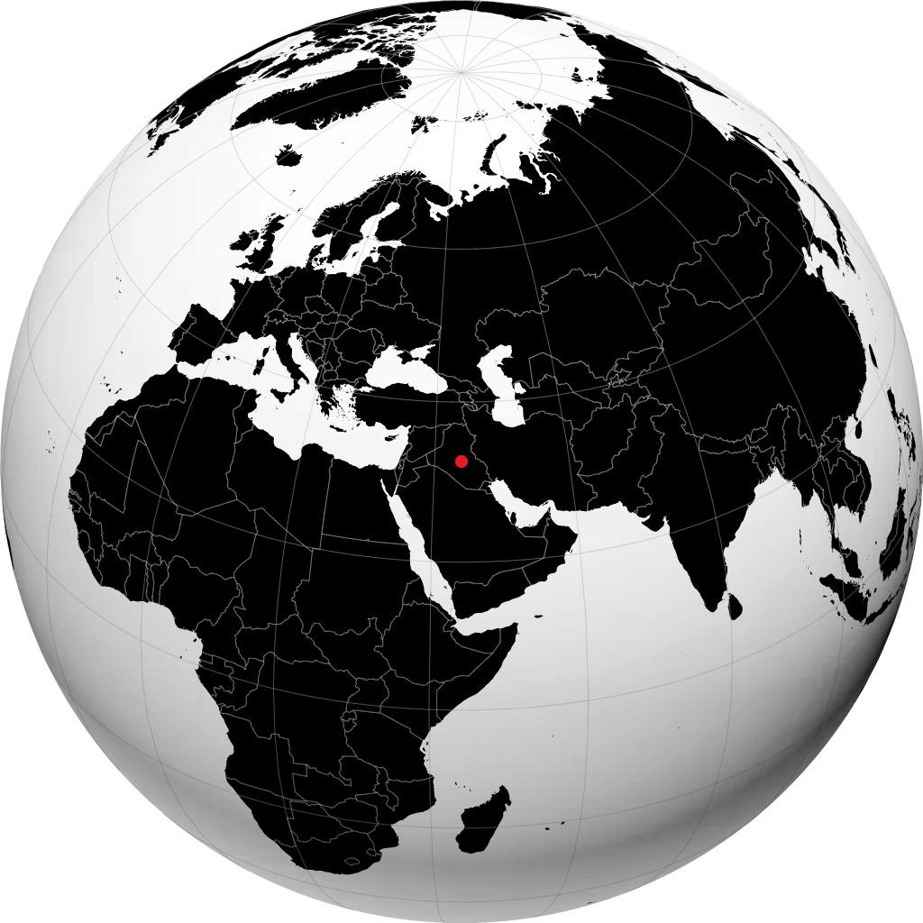 Karbala pada glob