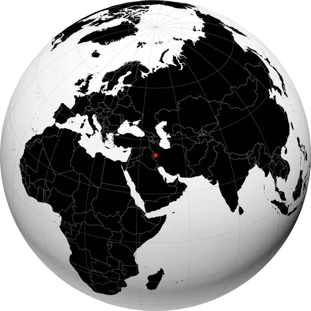 Kermanshah pada glob