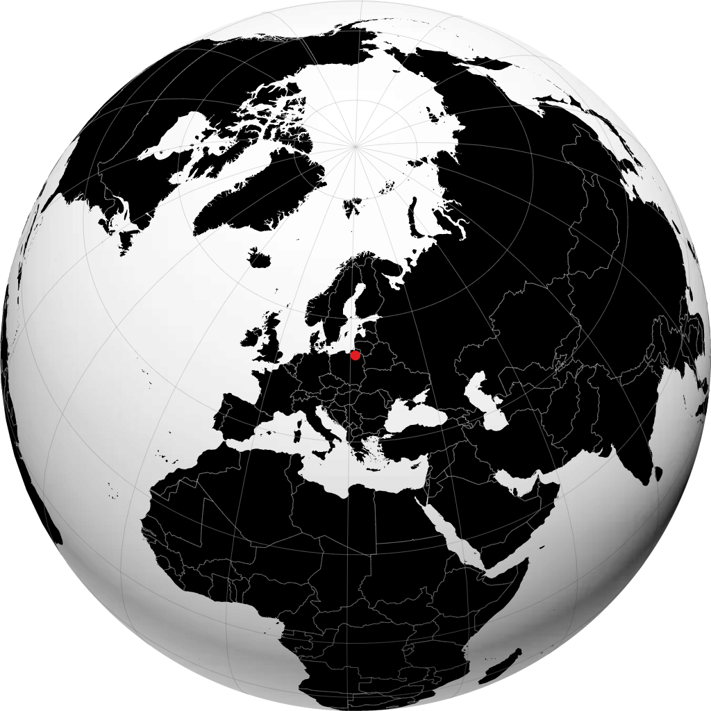 Kętrzyn pada glob