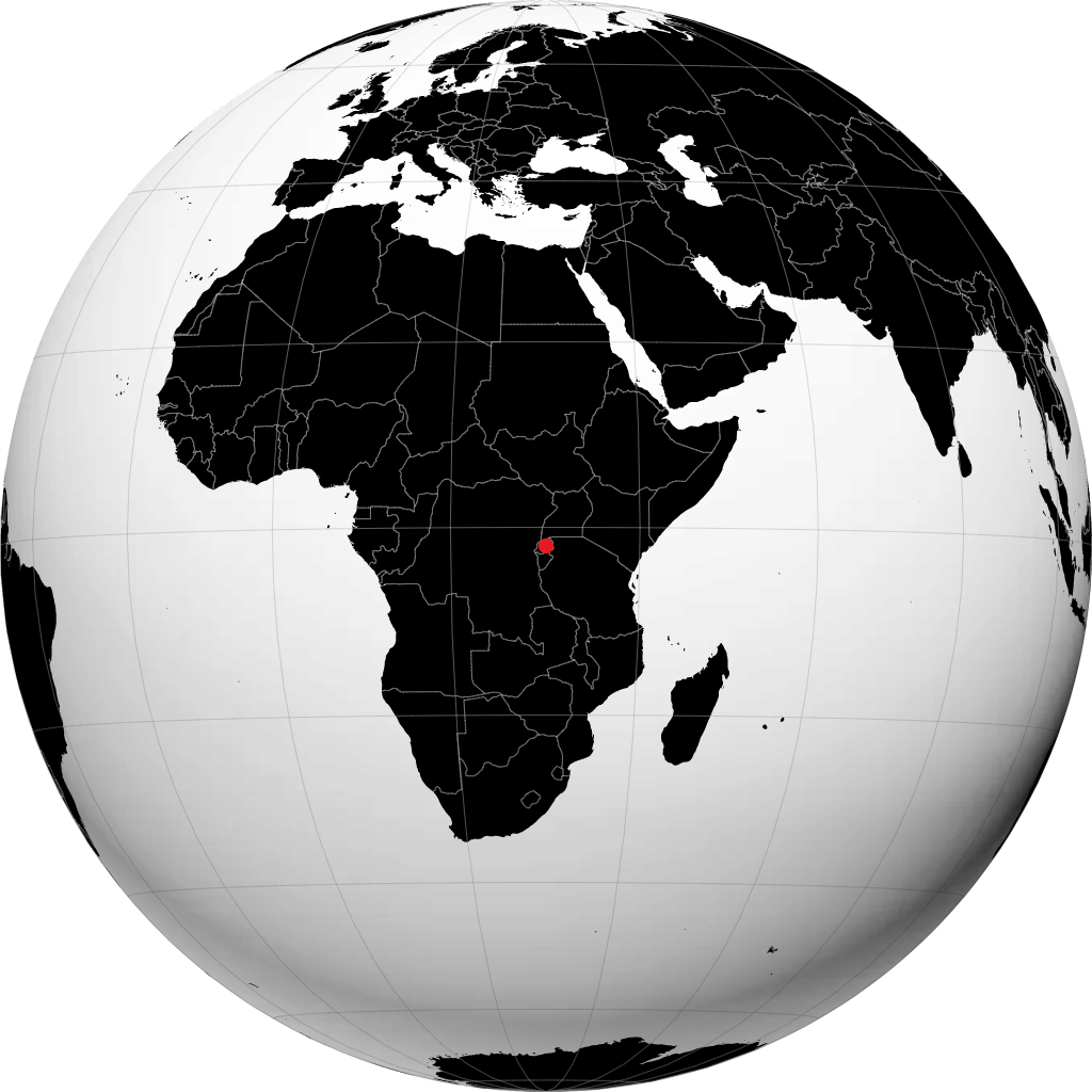 Kigali pada glob