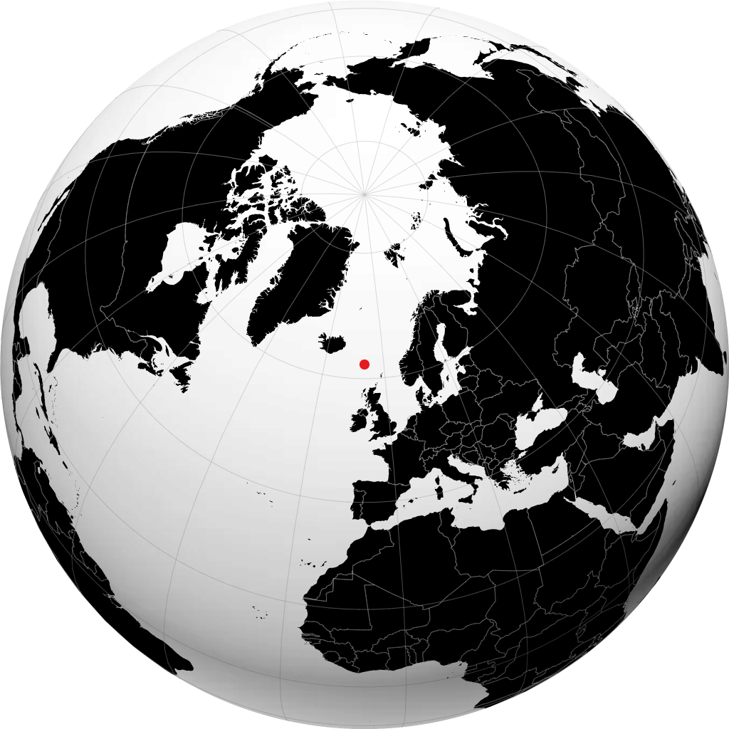 Klaksvík pada glob