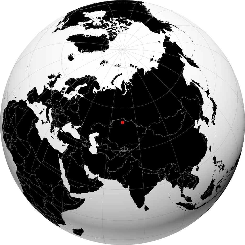 Kökshetaū pada glob
