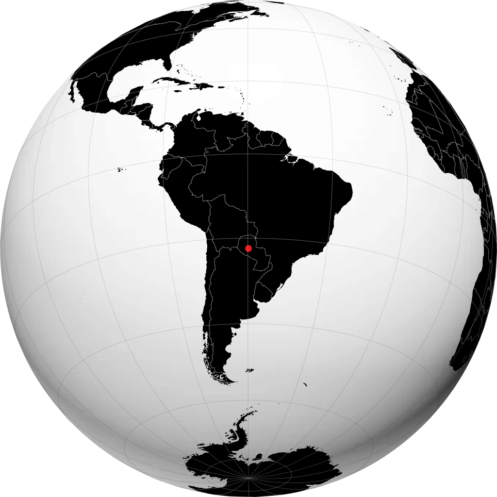Loma Plata pada glob
