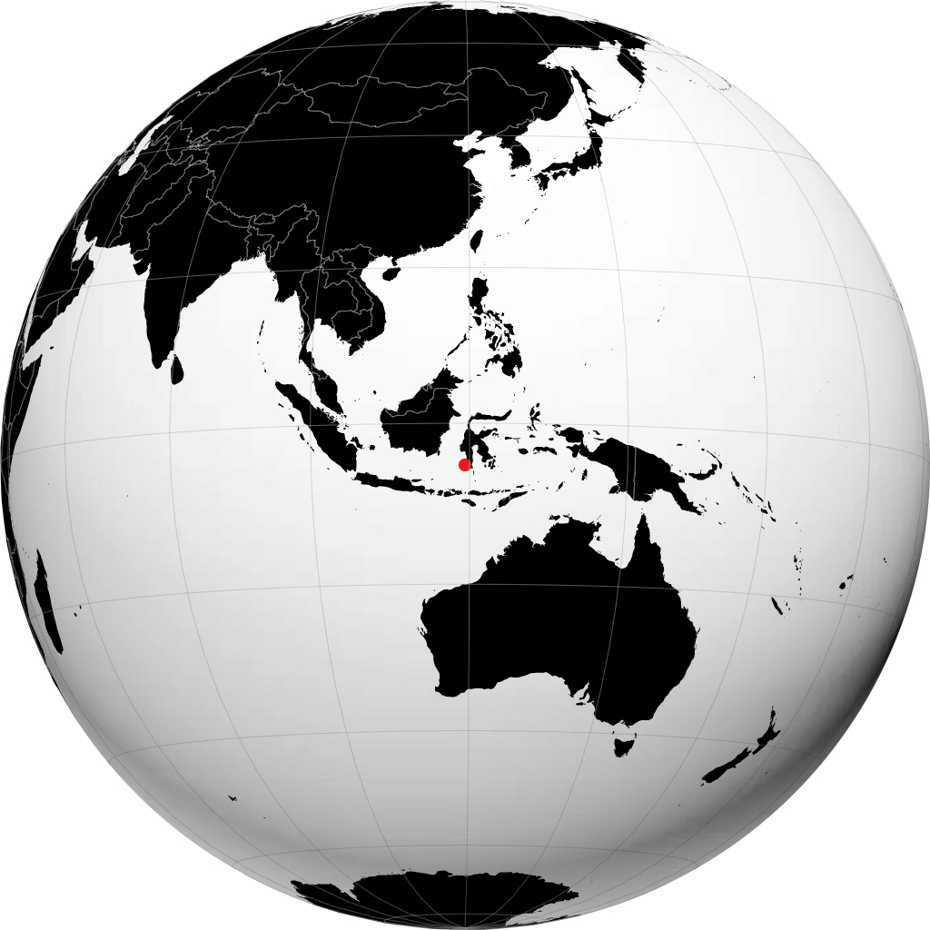 Makassar pada glob