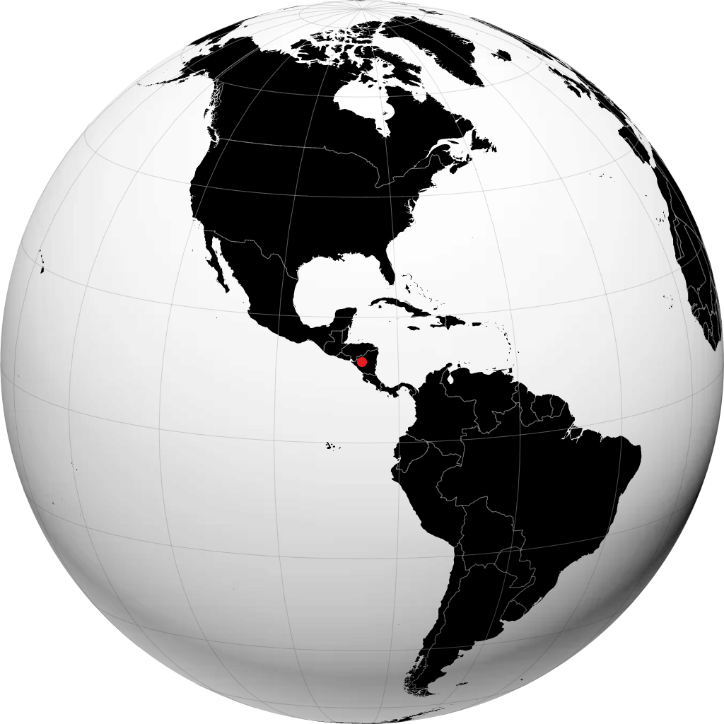 Matagalpa pada glob