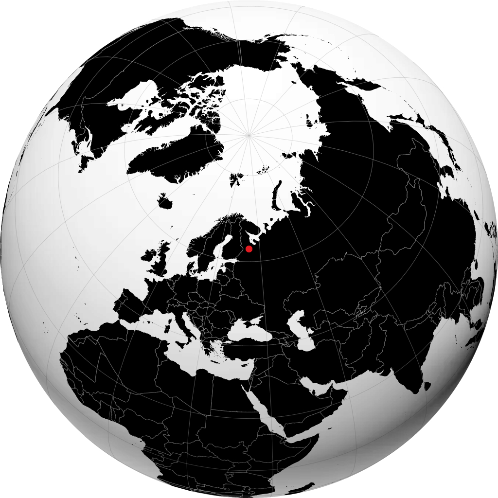 Medvezh'yegorsk pada glob