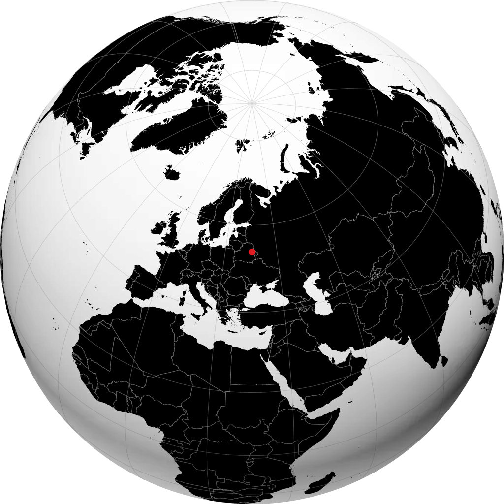 Mogilev pada glob