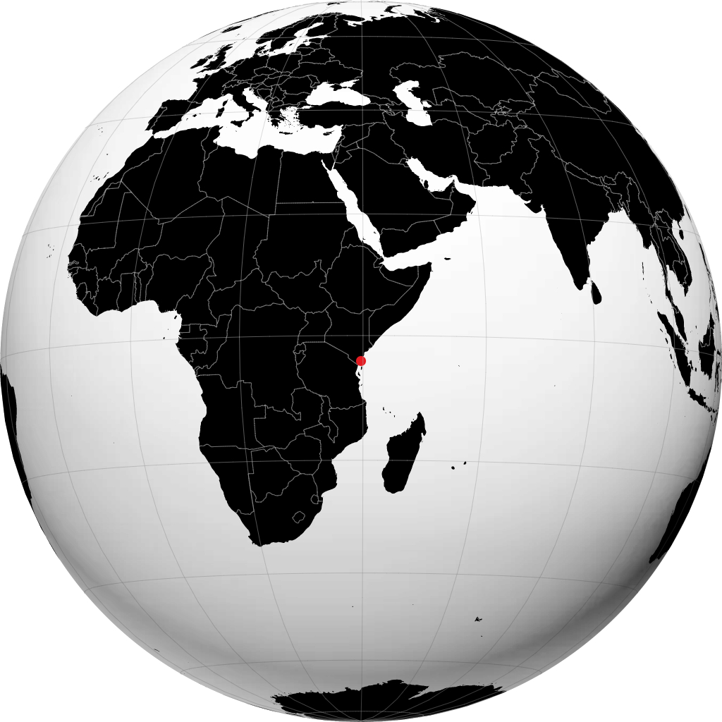 Mombasa pada glob