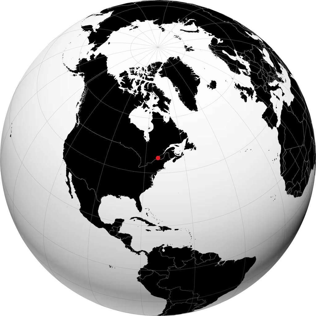 Montreal pada glob